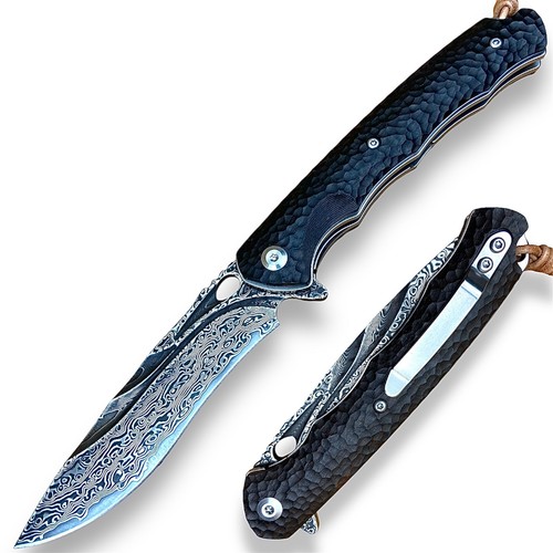 Damascus steel edc - edc, pocket